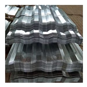Custom Size Color aluminum roof sheeting tough rib 2mm steel iron coated corrugated color galvanized zinc roofing sheet metal t