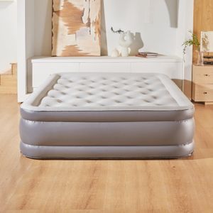 New Automatic Twin Size Inflatable Bed Queen Size Air Mattress With Built-In Pump