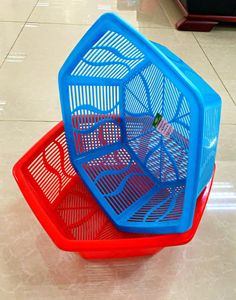 High Quality Plastic Hexagon Basket ( 340* 130 )
