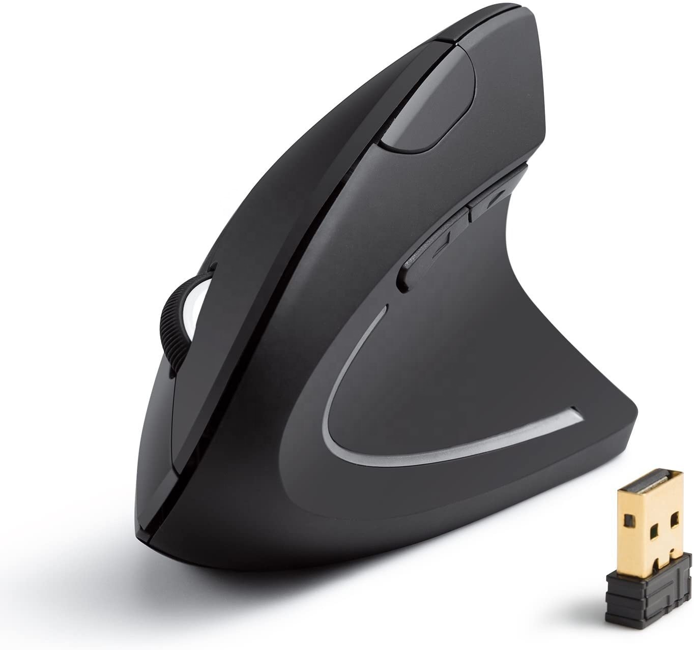 High Quality USB Mouse With Colorful LED Light 6D Computer Ergonomics Mice Optical Wireless Ergonomic Vertical Mouse