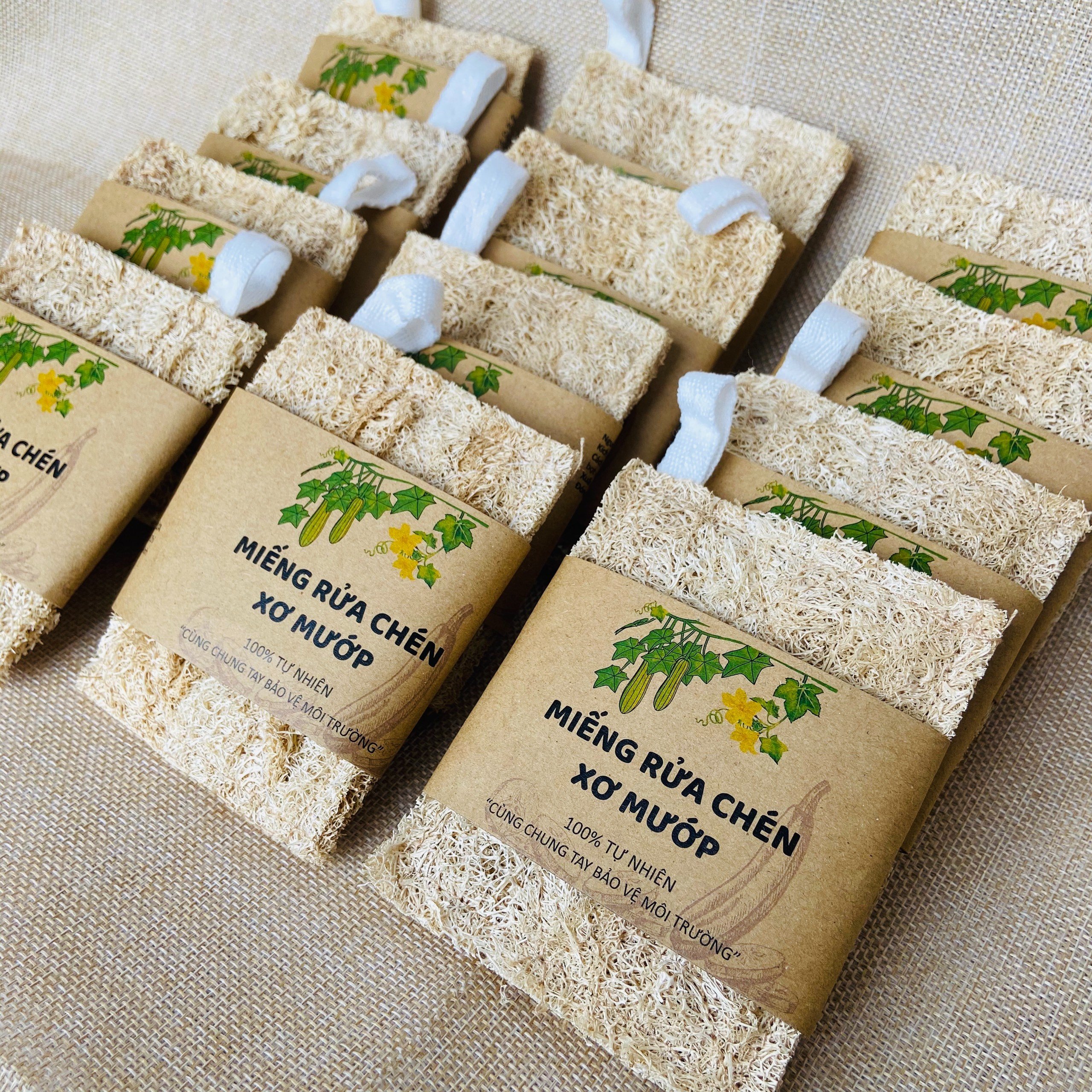 COCONUT PRODUCT IMPORT EXPORT COMPANY LIMITED LOOFAH BATH SPONGE KITCHEN SKINCARE LOOFAH SPONGE/ LOOFAH PAD CLEANING BODY SUPPLIER IN VIETNAM