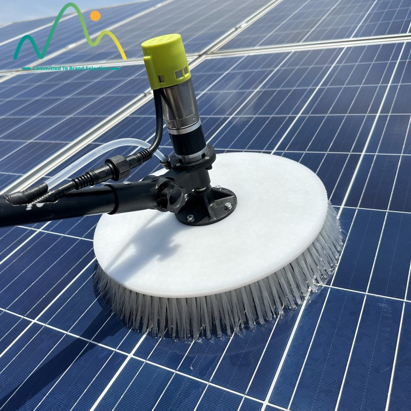 Hot Sell 3.5M 5.5M 7.5M Dc Ac Solar Panel Cleaning Washing Machine Single Head WashTools Electric Solar Panel Cleaning Brush
