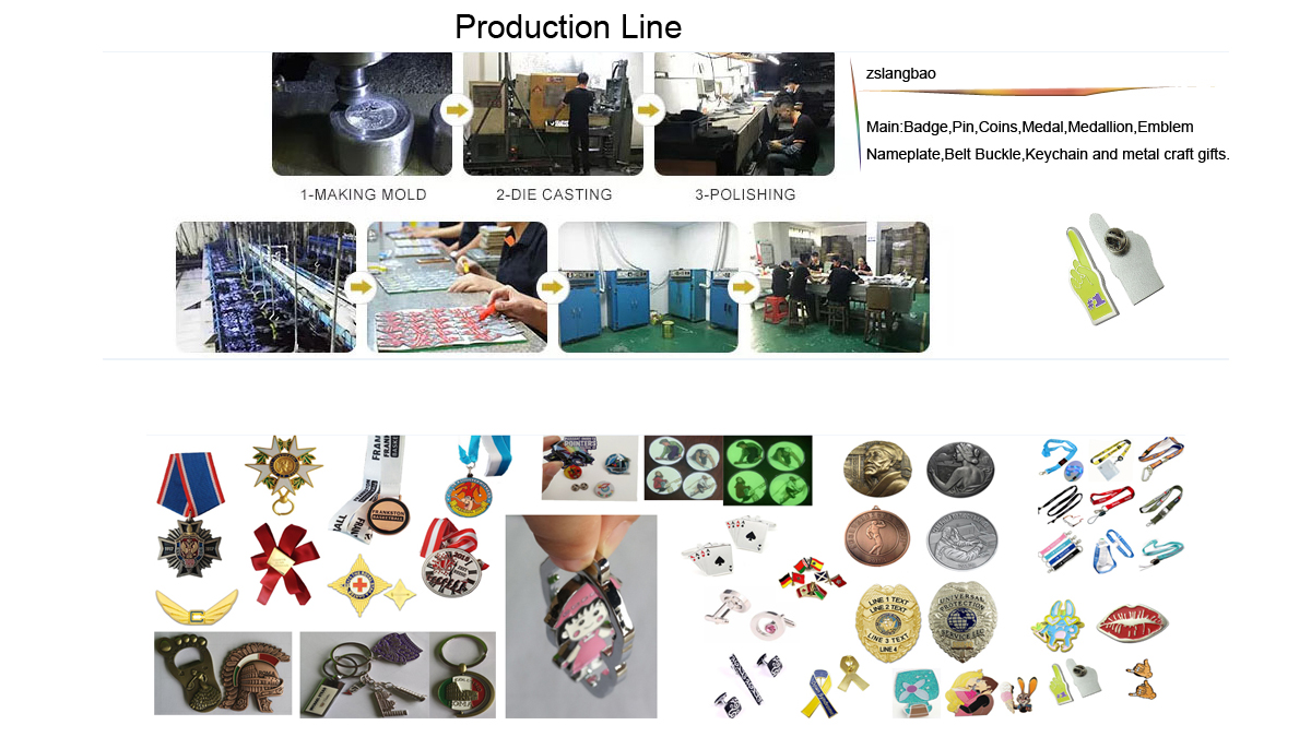 Zhongshan Xiaolan Langbao Hardware Craft Product Factory Medals