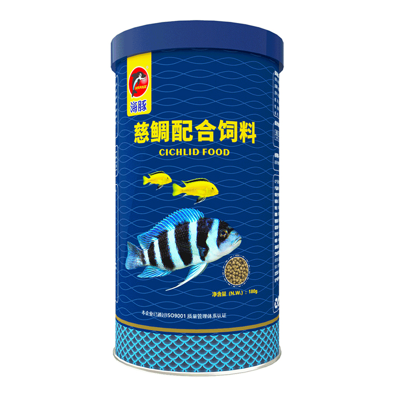 Daily Diet Cichlid Fish Food 400ml 180g Rich in Nutrition Main Ingredient Fish Meal Nutritious Pet Food