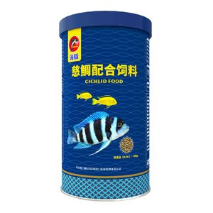 Daily Diet Cichlid Fish Food 400ml 180g Rich in Nutrition Main Ingredient Fish Meal Nutritious Pet Food