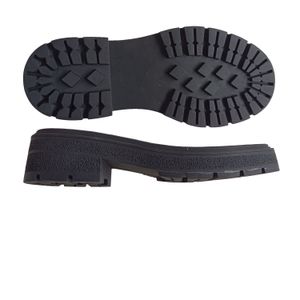 Manufacturer Cheap Price Design Round Toe rubber Sole  rubber heel For Woman martin boots rubber Outsole From China
