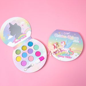 Justgirl Multi Colors Private Label brilliant eyeshadow Children Girls Makeup Set Kids cosmetic