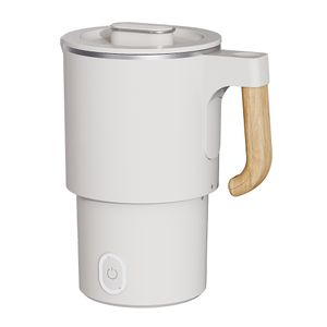 0.6L Portable Foldable Travel Kettle Electric Hot Water Boiler Portable Electric Water Cup Travel Small Size Electric Kettle