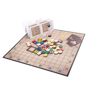 Family Fun Cardboard Gambling Games Portable Paper Board Card Bingo Game Set for Age 7 Child to Adult