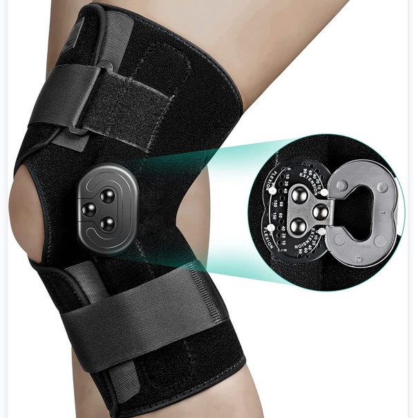 Wuhan Wateli Sports Products Co., Ltd. Neoprene Knee Support Braces Adjustable rom knee brace Joint Arthritis Hinged Knee Brace