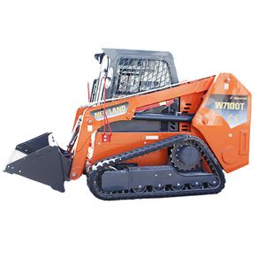EPA engine   compact track loader  W7100  Skid Steer Loader EPA Crawler Skid Steer Loader