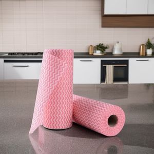 2024 New Cleaning Cloth Custom Logo Versatile Use for Kitchen Wipes Car Dishes Economical Rolls