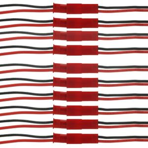 20 AWG JST Plug Connector 2 Pin Male Female Plug Connector Cable Wire for LED Lamp Strip RC Toys Battery