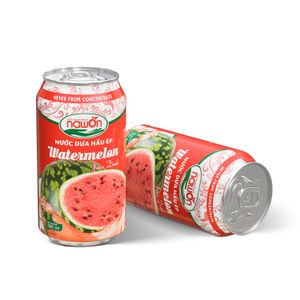 Canned Watermelon Juice 330ml NAWON NFC Juice Healthy Drinks -  Free Sample Private Label Beverage Manufacturer From Viet Nam