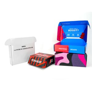 Custom Brand Logo Packaging Carton Boxes Corrugated Mailer Clothing Shipping Boxes