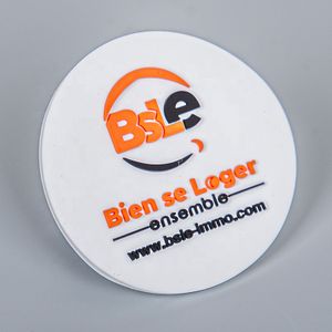 Custom Clothing Label 3D Rubber Label Special Design Personalized Design Custom Silicone Coaster Armband 3D Heat Transfer Logo