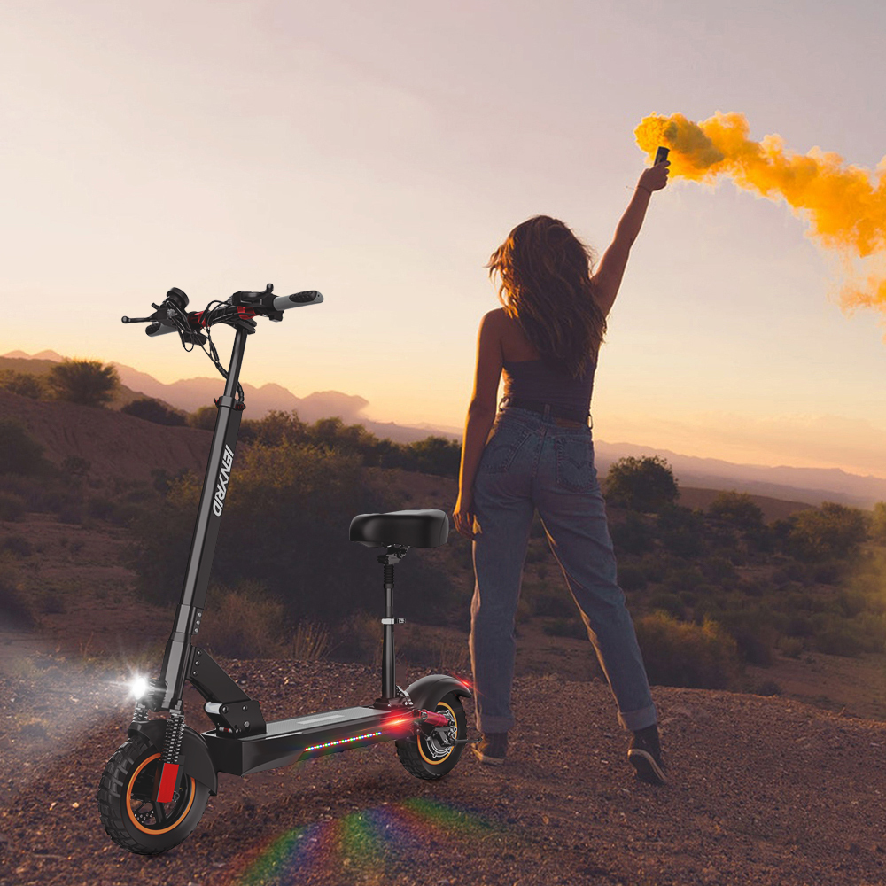 HONGKONG TIANJIA LIMITED Smart iENYRID M4 Fold Electric Scooter with Seat 48v10Ah Max Speed 45km/h Cheap Adult Electric Scooter for UK EU USA Warehouse