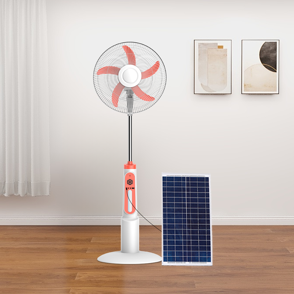 Foshan Yide Trading Co., Ltd. Made in YIDE Premium Out Door Solar Pedestal Fan 12V 16Inch Industrial With Panel And Battery