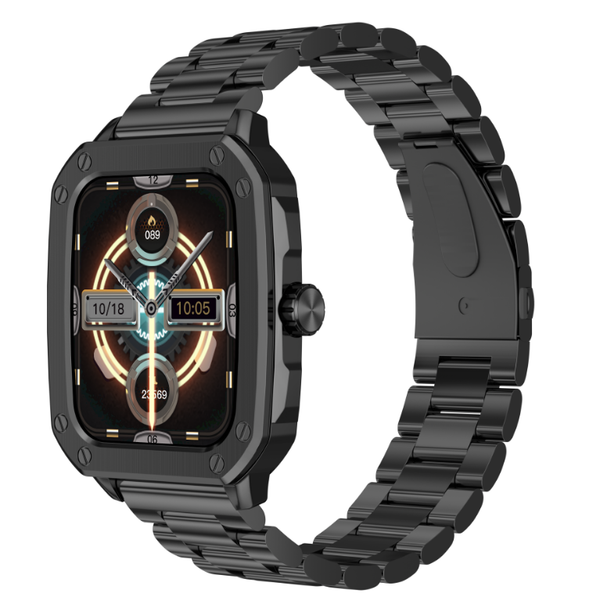 TW22 IP67 Waterproof Bluetooth Smartwatch USB Compass Chronograph App Control Features Healthy Style IPS Display Plastic Case