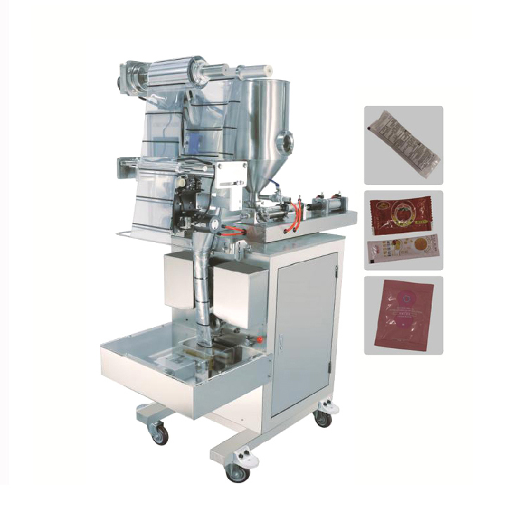 Dongguan Senpengkang Packaging Co., Ltd. SPK S100 Small Automatic Vertical Peanut Paste Tomato Sauce Sachet Filling Machine Liquid Packing Machine