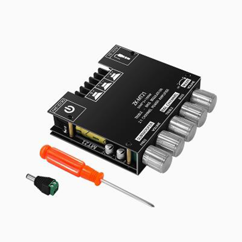 Shenzhen Skydoor Technology Co., Ltd. WS2605 ZK-MT21 2.1-channel Blue tooth digital amplifier module high and low tone subwoofer neutral, no logo