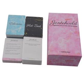YHD-Printing Sex Holographic Trading Gaming Cards Adult Paper Drinking Custom Card Game
