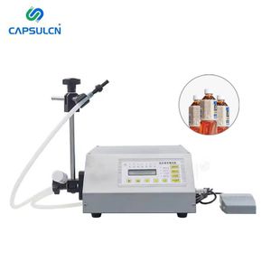 High Quality Electric GFK-160 Semi Automatic Small Liquid Dispenser Beverage Water Milk Juice Bottle Liquid Filling Machine