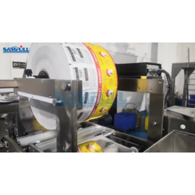 Small automatic coffee milk chocolate powder packing machine three side seal sachet honey powder packing machine