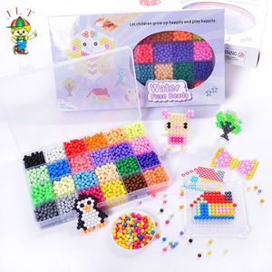 Water beads magic beads Diy water soluble puzzle children toys set water mist magic sticky beads with transparent window
