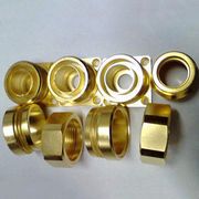 CNC Machine Turned Parts, Made of Brass, OEM Orders are Welcome