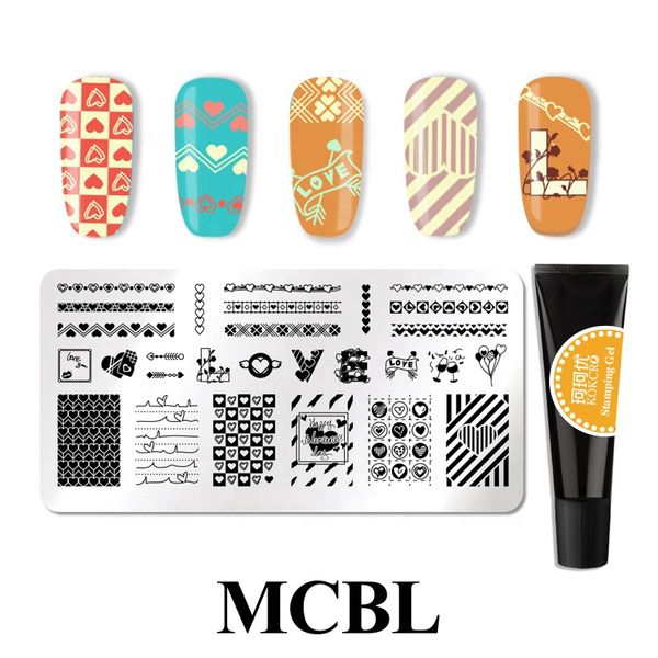 Hot Selling DIY Nail Painting Tool with Customized Design UV Gel Stamping Plate OEM/ODM Nail Art Kit DIY Transfer Templates