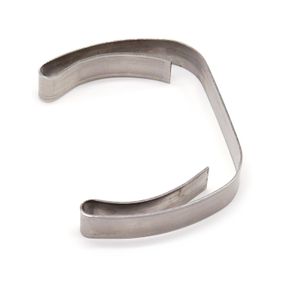 OEM Spring Manufacturer Custom Metal Titanium Heat Treatment Spring Steel Flat Metal Clip u clip spring for fastener