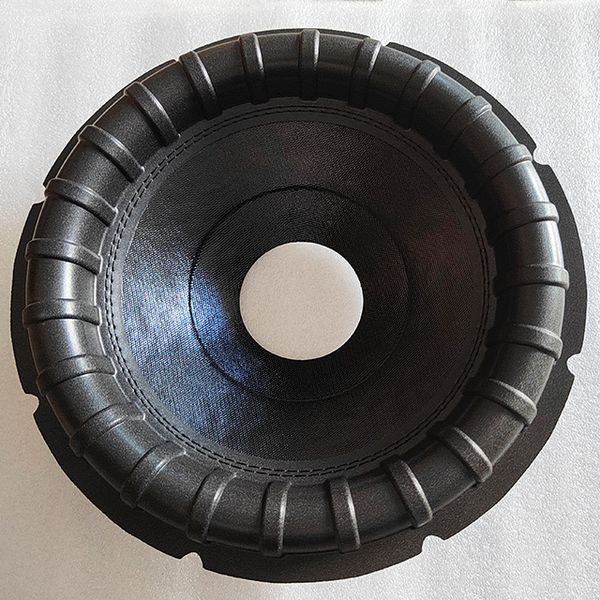 12 inch  Non Pressed  Paper  Speaker Parts Cone with  Rib  surround 78mm  VCID for Car Audio