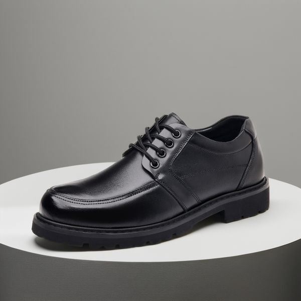 YIHE MD-125 Men's Oxford-style dress shoes with exquisite craft design custom business work boots summer winter rubber insoles