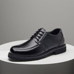 YIHE MD-125 Men's Oxford-style dress shoes with exquisite craft design custom business work boots summer winter rubber insoles