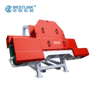 Irregular stone veneer saw for flat cuts thin veneer saw machine