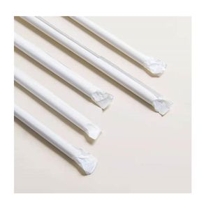 2024 New Arrival 28gsm Straw Wrapping Paper Straw Packing Paper Wrapped For Drinking Straws