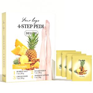 Professional Grade Kit De Manicura Manicure Pedicure Set Foot Care Products 4 Step Pedicure Set For Spa Beauty Salon