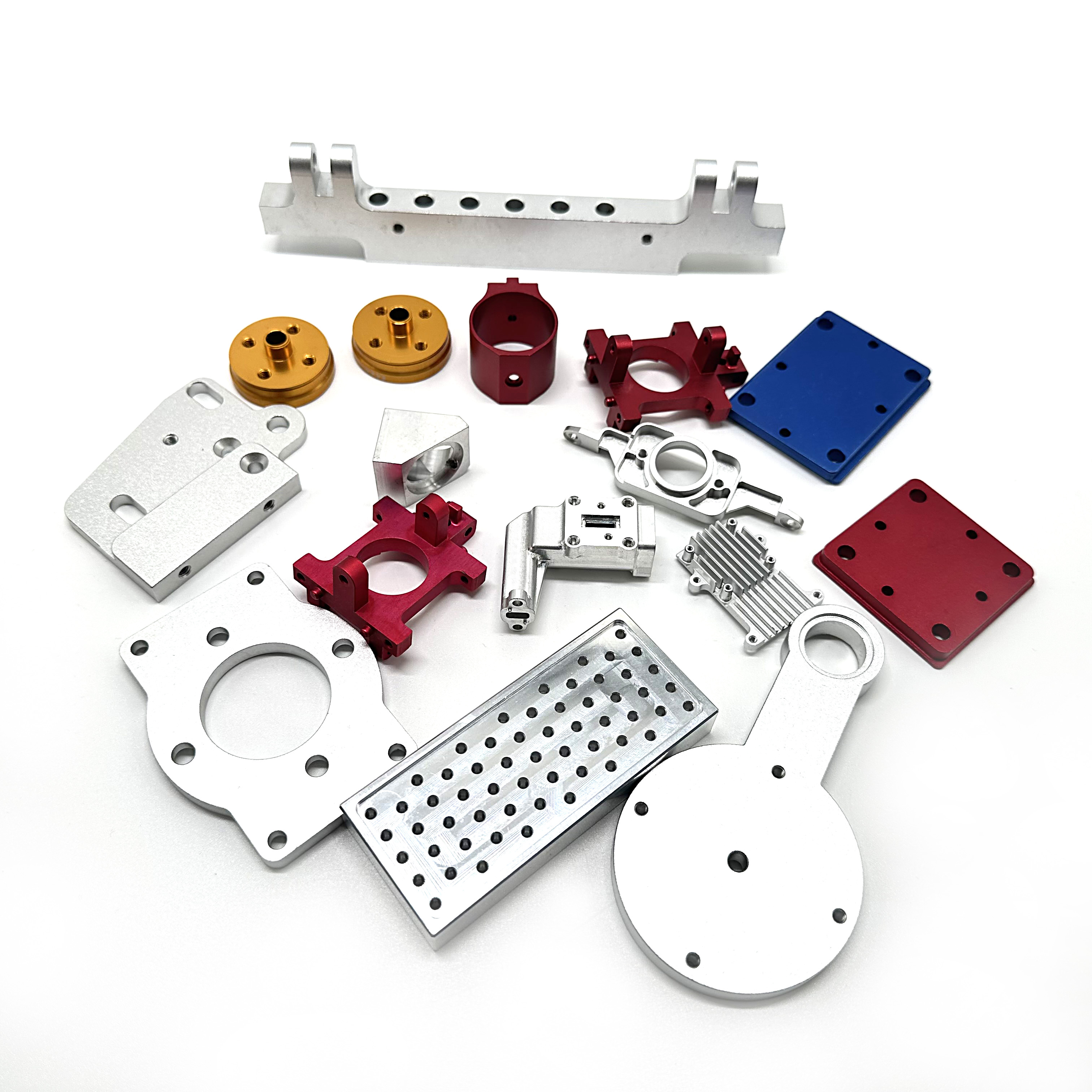 Precision 345-axis cnc machining lathe parts aluminum metal milled turned processing parts customer design machined service