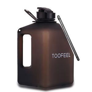 New Products 2700ML Sport Gym Bodybuilding Water Bottle with Magnet Holder Put the Phone