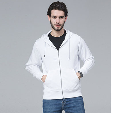Longyan Huixun E-Commerce Co., Ltd. Wholesale factory price fleece cotton hoodie mens zip up hoodie grey hooded winter coat for man