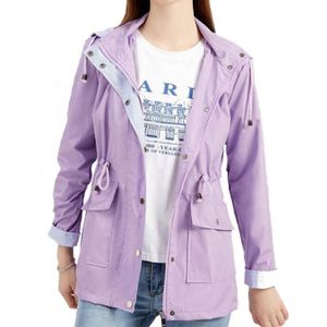2021 New Arrivals Waterproof Women Winter Hooded Outdoor Windbreaker Jacket