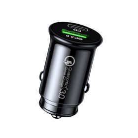 Hot Selling QC 3.0+PD 18W Mobile Phone Charger Fast Charging Car Charger