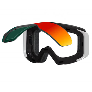 Fog Free Replacement Lenses Flip Cover Cylindrical Magnet Ski Goggle Otg Unisex Snow Winter Goggles