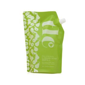 2023 New Design Private Label brand name luxury 1000ml liquid foaming bulk hand wash soap refill in soft touch pouch bagPopular