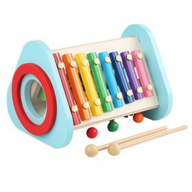 2023 New Design Montessori Educational Wood Music Toys Wooden Music Station Toy For ChildrenPopular