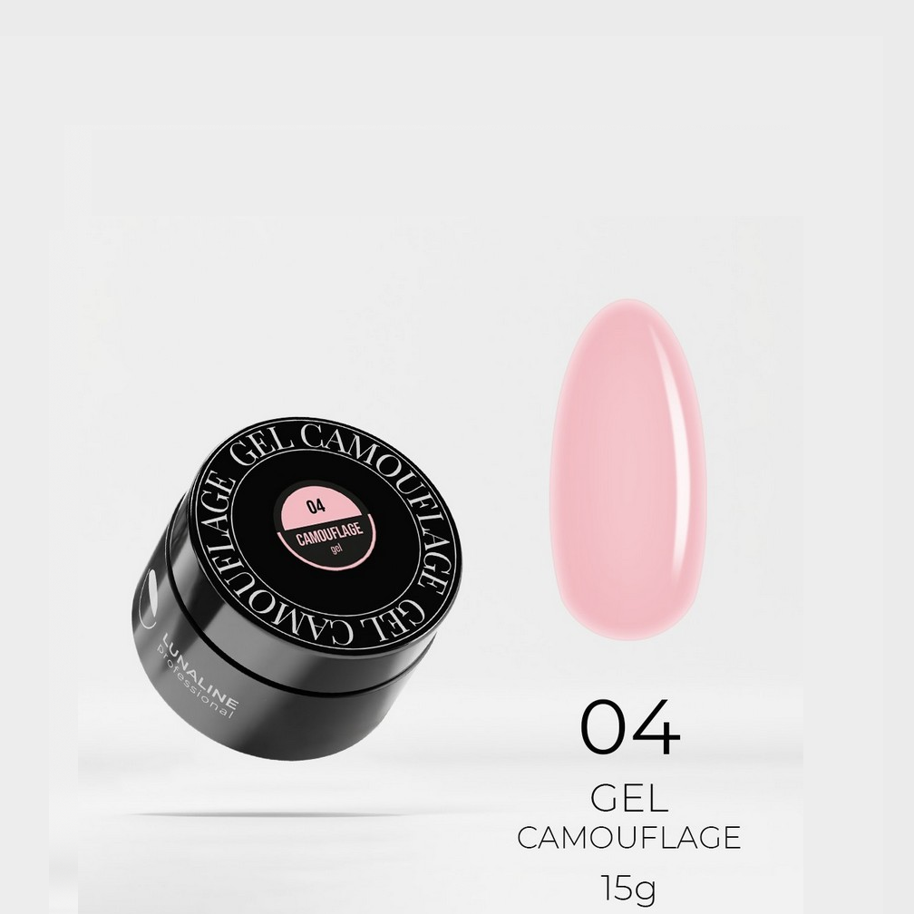 IE Saryozden Almira Fanilevna LunaLine 04 camouflage UV gel set sculpture builder buildering nail extension lacquer jelly acrylic gel