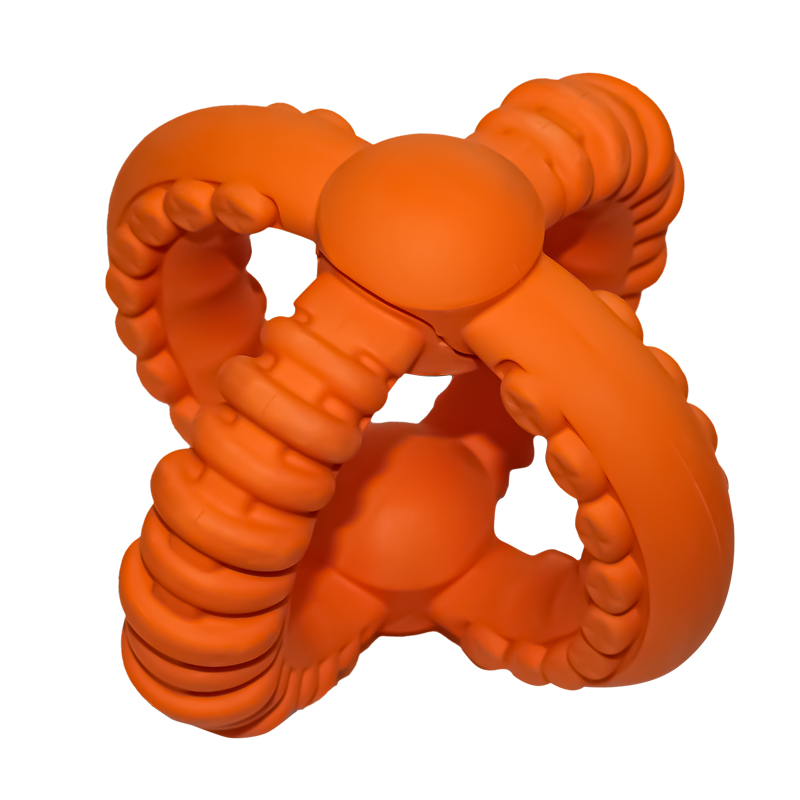 Trend Natrual Durable Rubber Aggressive Chewers Medium Large Dogs Interactive Dog Toys