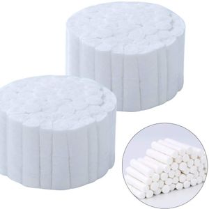 Absorbent dental cotton roll making machine production line