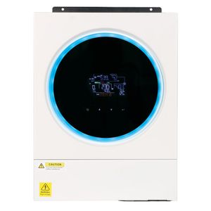 hybrid inverter solar 4000w inverter RGB screen 4kw solar power inverter without battery